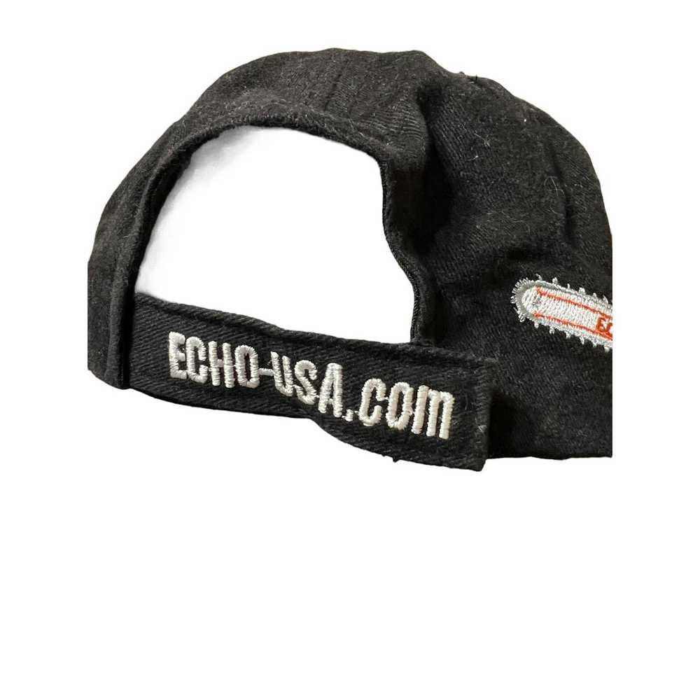 Other Echo Black Orange Hat Chainsaw Embroidered … - image 4