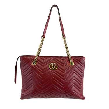 Gucci Gg Matelasse Medium Tote - Gem