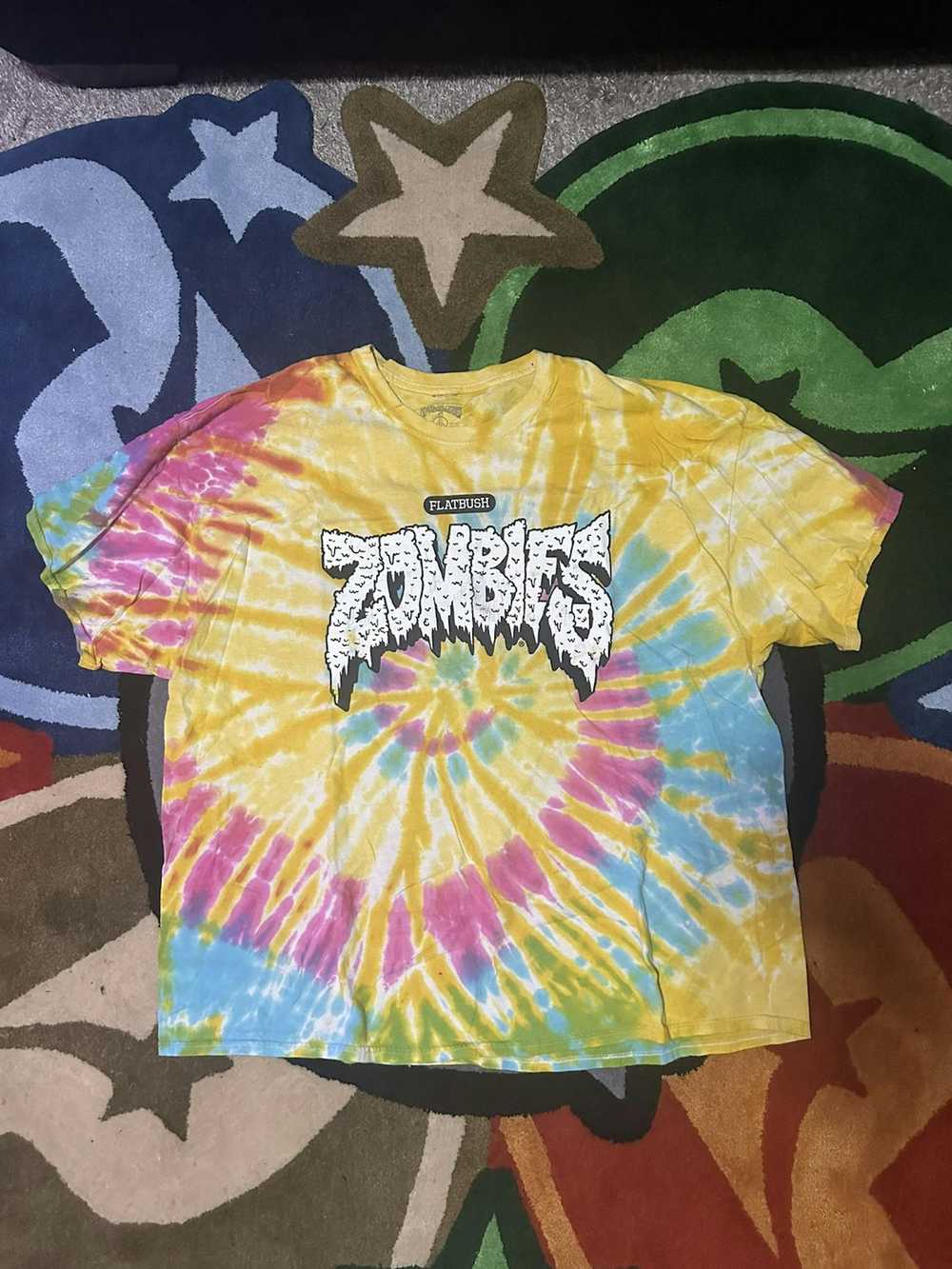 Flatbush Zombies Vacation in hell Tiedye - image 1