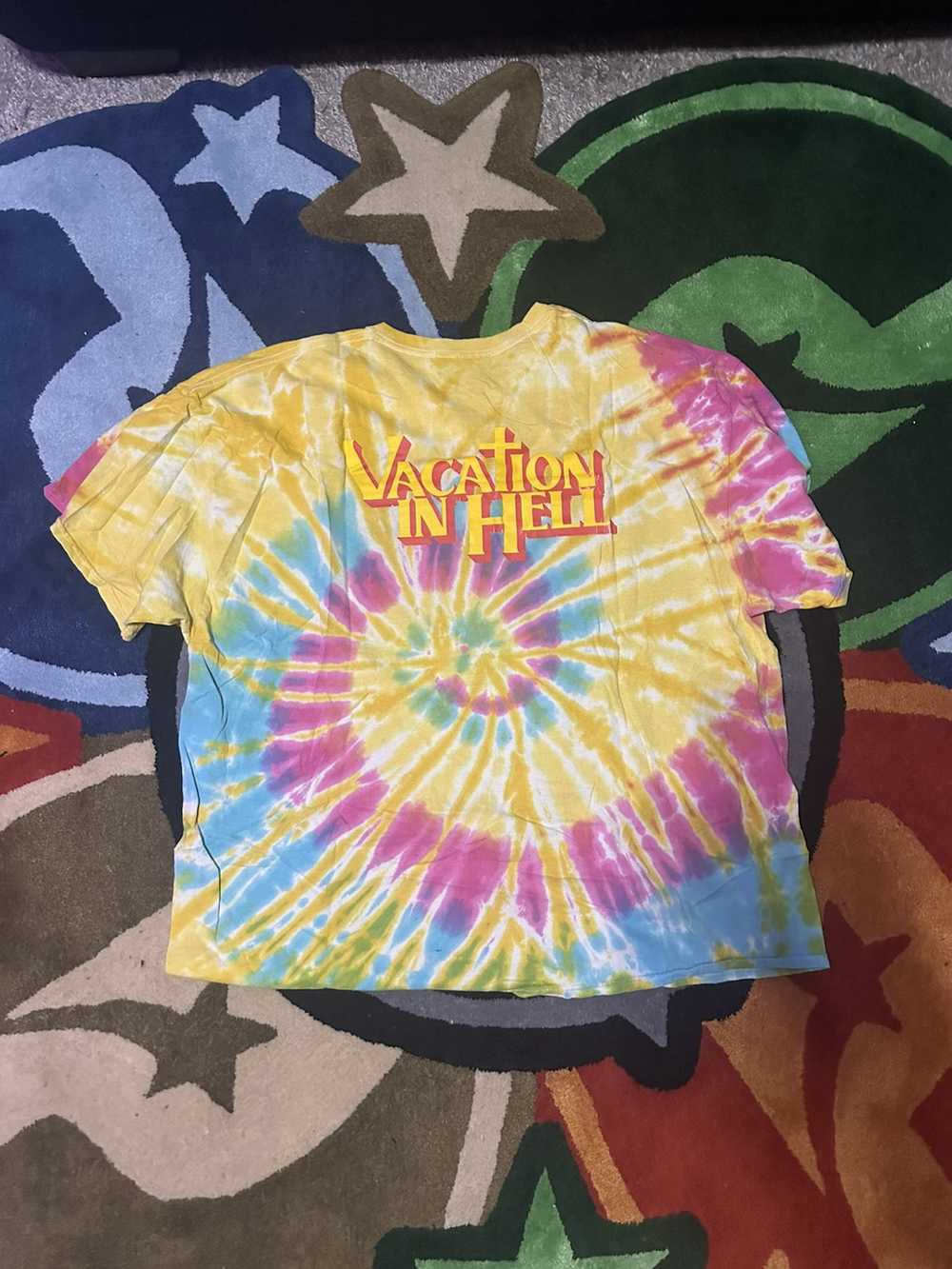 Flatbush Zombies Vacation in hell Tiedye - image 2