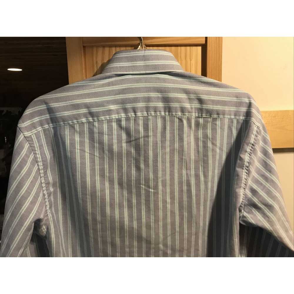 Other Sam’s Tailors Vintage Men’s M Blue Striped … - image 11