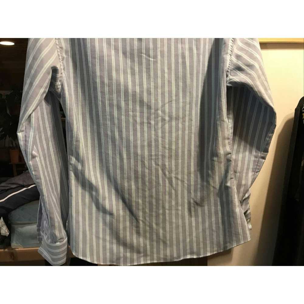 Other Sam’s Tailors Vintage Men’s M Blue Striped … - image 12