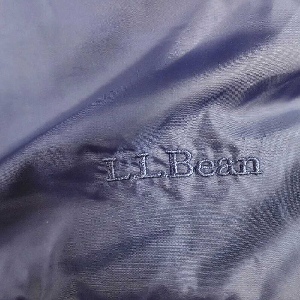 L.L. Bean LL Bean Womens Puffer Vest M Blue Rever… - image 2