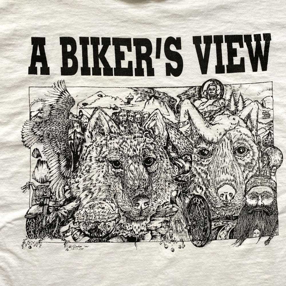 Art × Harley Davidson × Vintage Vintage Bikers Vi… - image 2