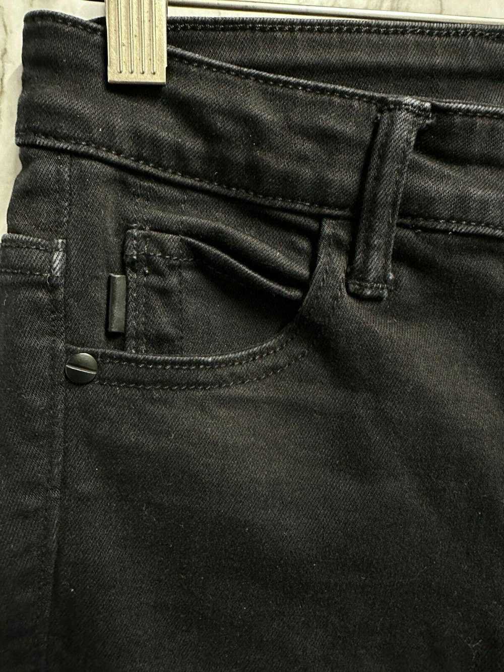 Helmut Lang Helmut Lang Ankle Skinny Black Jeans … - image 5