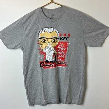 Pop Tees! KFC Colonel Sanders large T-Shirt Funko 