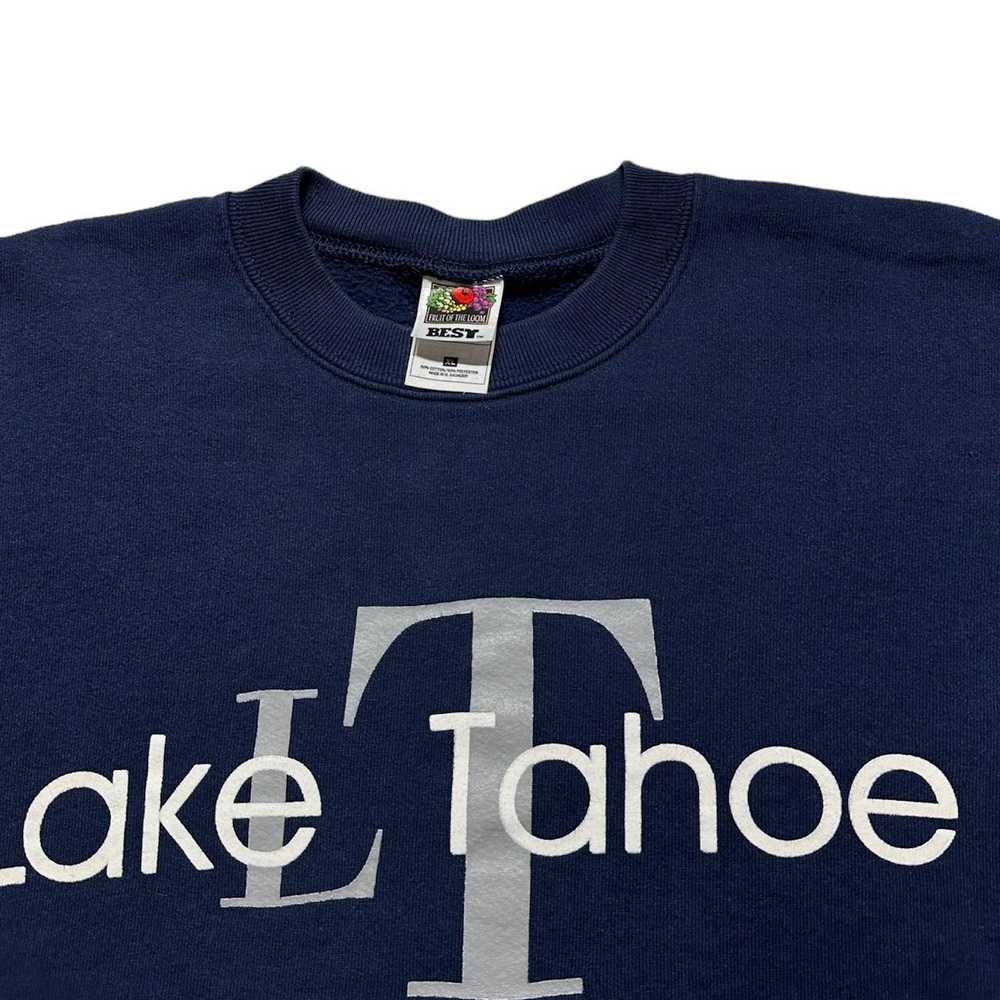 Fruit Of The Loom × Vintage Vintage Lake Tahoe Cr… - image 3