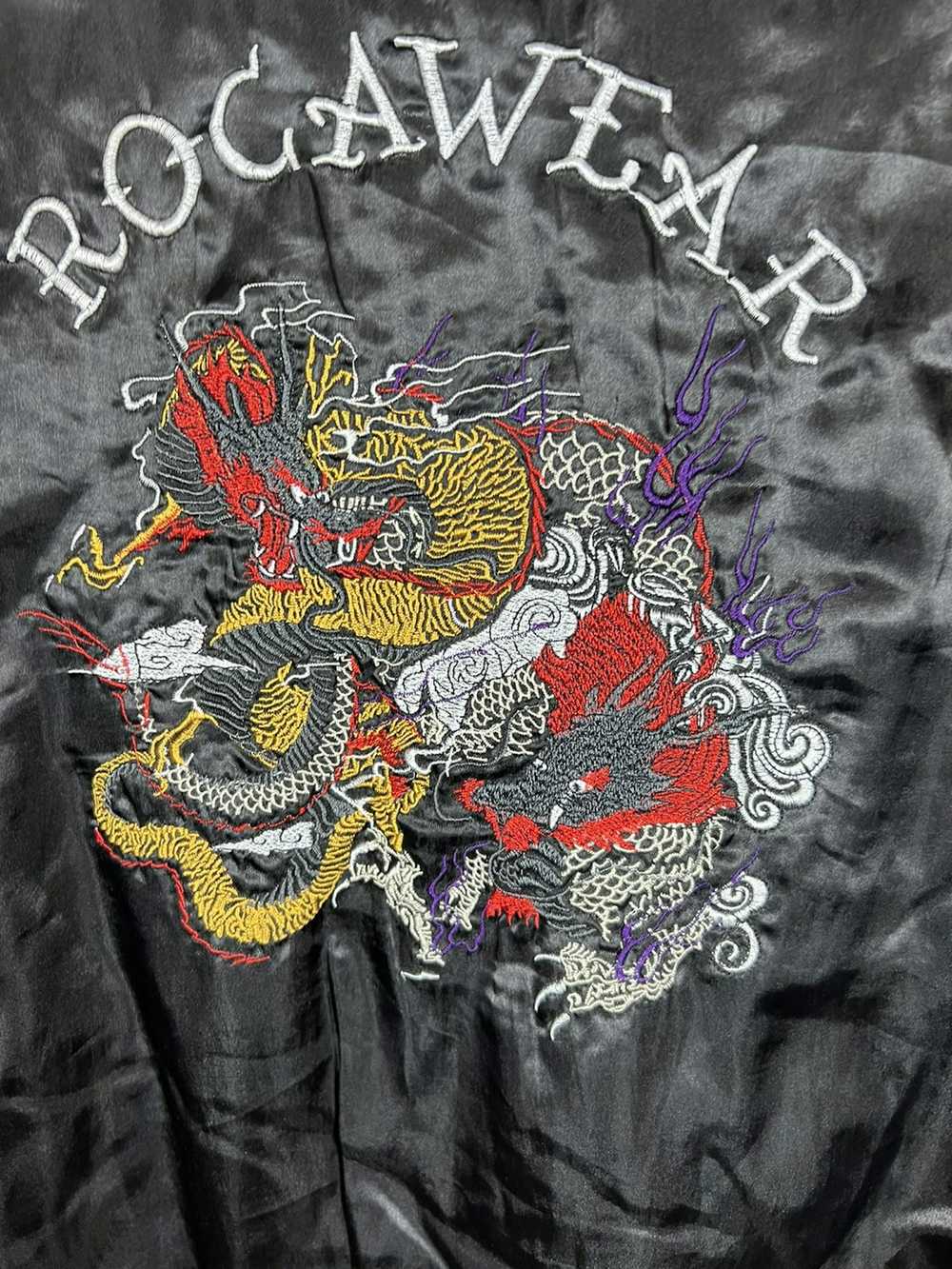 Rocawear × Vintage Rocawear Sukajan Souvenir Jack… - image 3