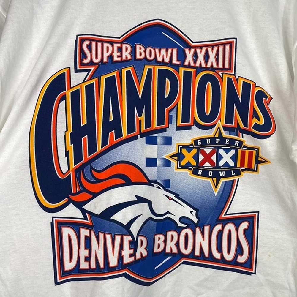 Denver Broncos Super Bowl XXXII Champions Tee - image 2