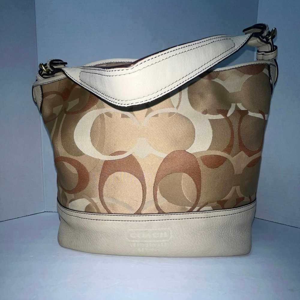 Coach Coach Optic Signature Shoulder Tote #7656 - image 3