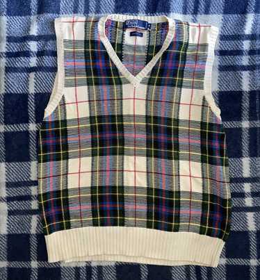 Polo Ralph Lauren Plaid Polo Vest