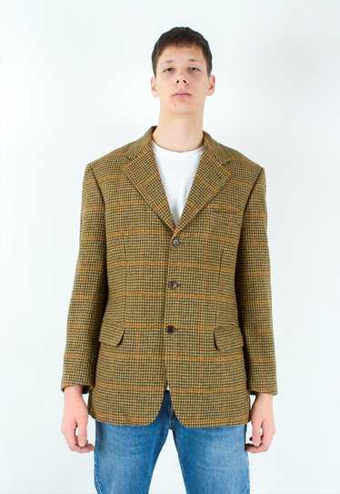 BROOKSFIELD 80s Irish Lambswool Blazer Uk 42 US C… - image 1