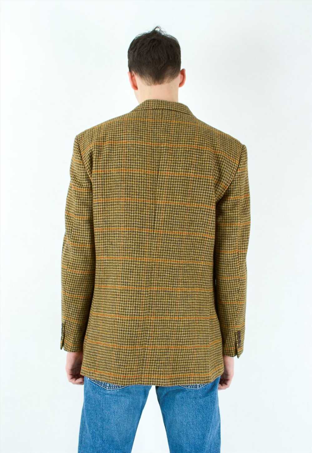 BROOKSFIELD 80s Irish Lambswool Blazer Uk 42 US C… - image 3