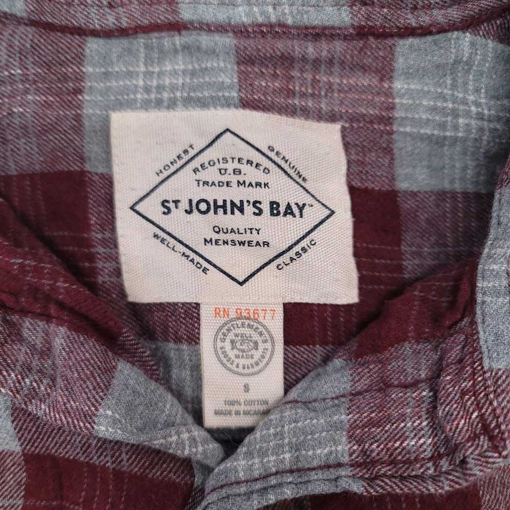 St. Johns Bay St Johns Bay Tartan Flannel Button … - image 3