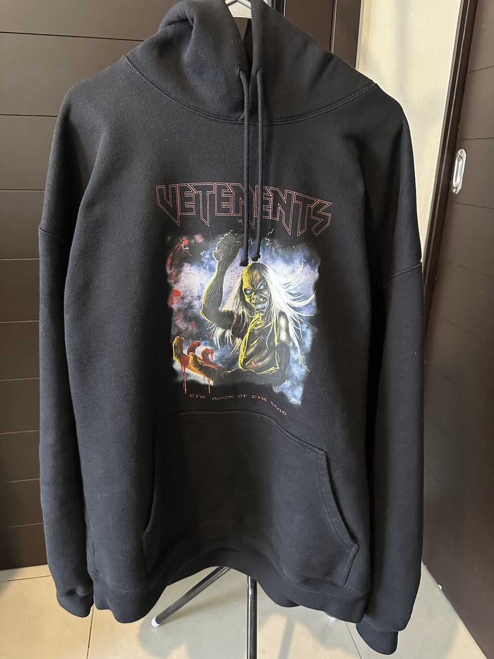 Vetements VETEMENTS The Book of the Dead "Iron Maiden" HOODIE