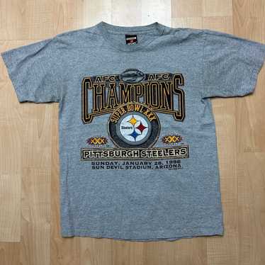 Vintage Pittsburgh Steelers 1996 AFC Champions sh… - image 1