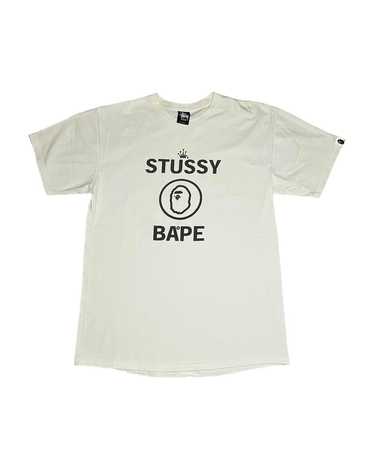 Bape × Stussy Stussy X Bape ape head tee - image 1