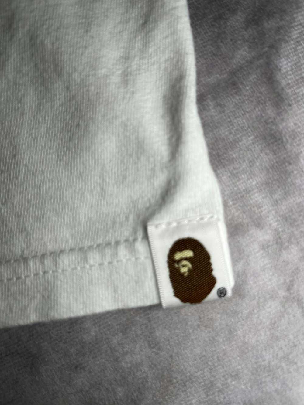 Bape × Stussy Stussy X Bape ape head tee - image 4