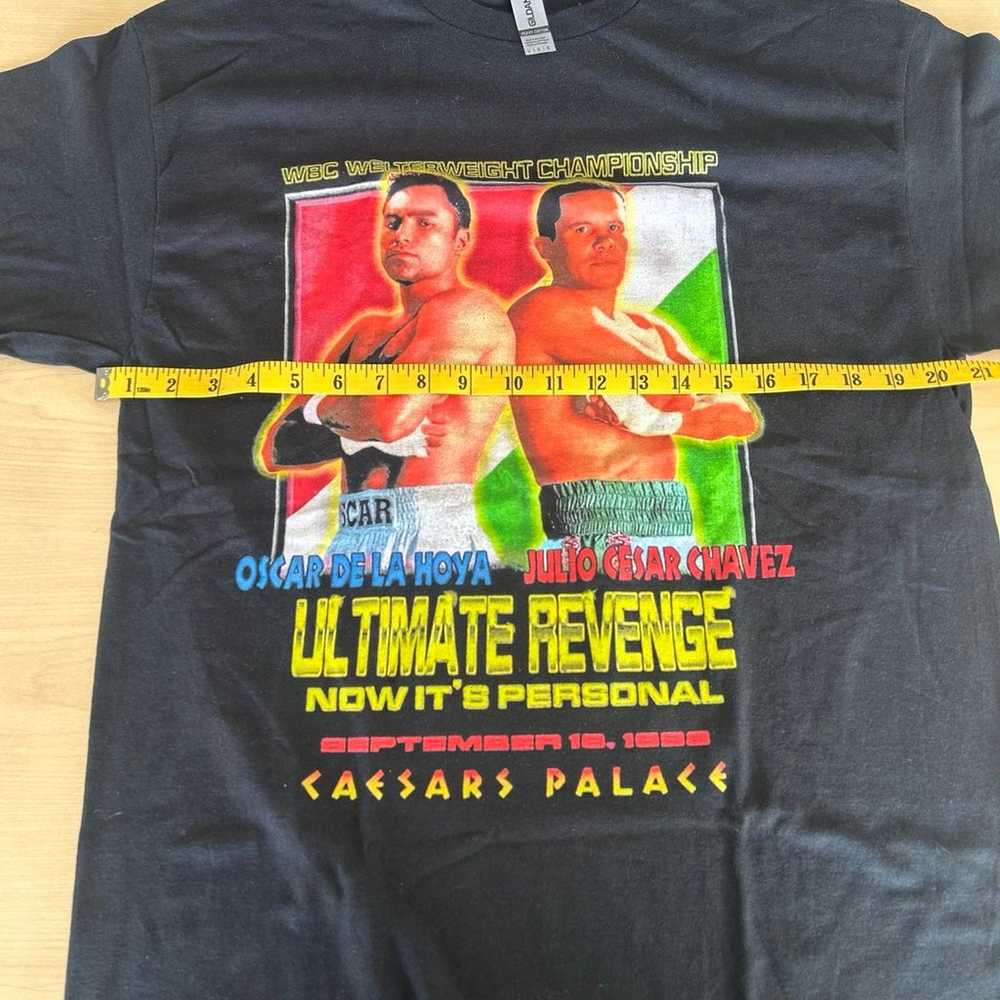 Oscar De La Hoya vs Julio Cesar Chavez Boxing T-S… - image 3