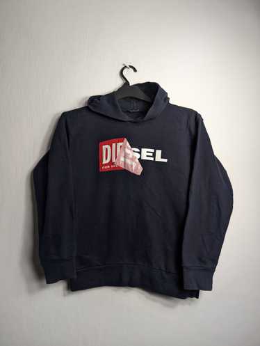 Diesel Diesel Alby Double Logo Hoodie Sweatshirt N