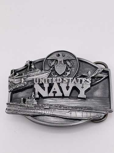 ✨実物✨ヴィンテージ★アメリカ軍★US Navy★ベルト★ネイビー★真紺★ Vintage us navy belt - Gem