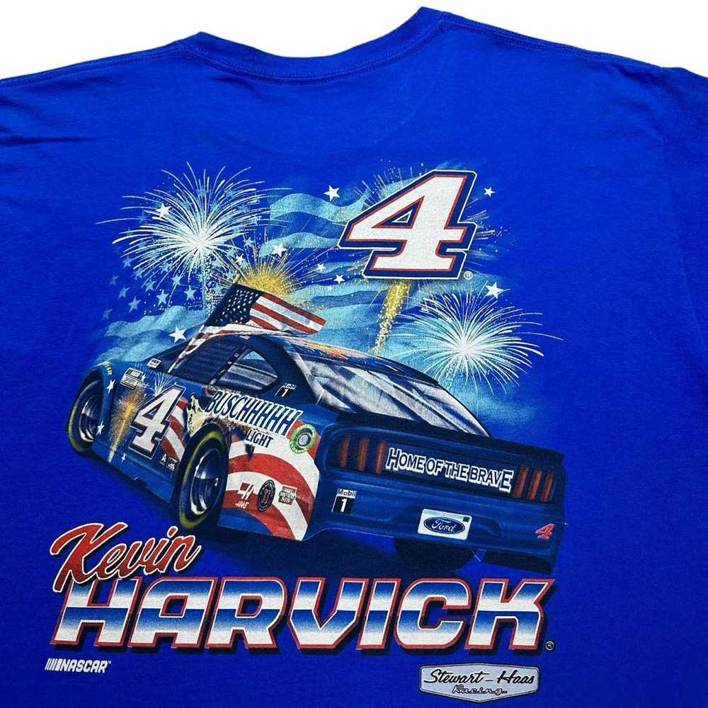 NASCAR × Vintage Y2K NASCAR Harvick T-Shirt - image 4