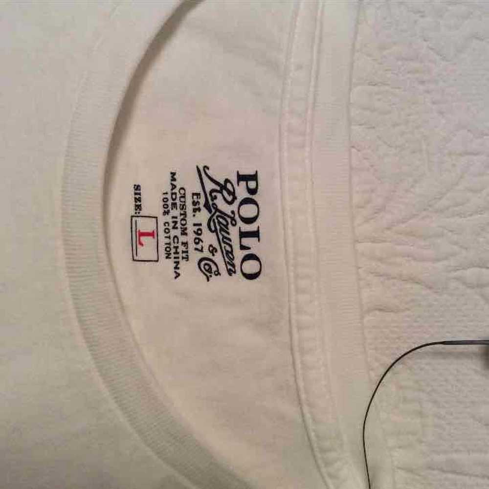 Brand new white Polo Ralph Lauren Tshirt - image 3