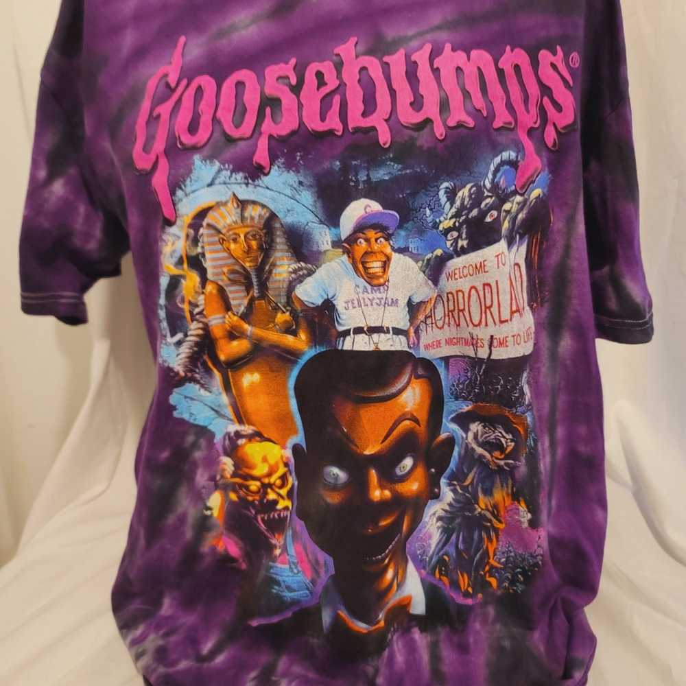 R.L Stine Goosebumps Welcome to Horrorland Tie-Dy… - image 2