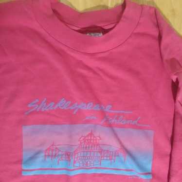 Vintage 90s Shakespeare In Ashland Oregon T-Shirt