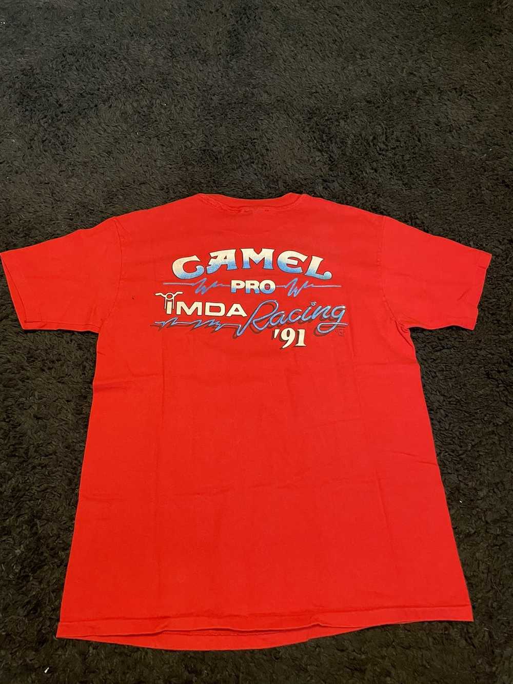 Camel × Vintage Vintage Camel Racing tee - image 5