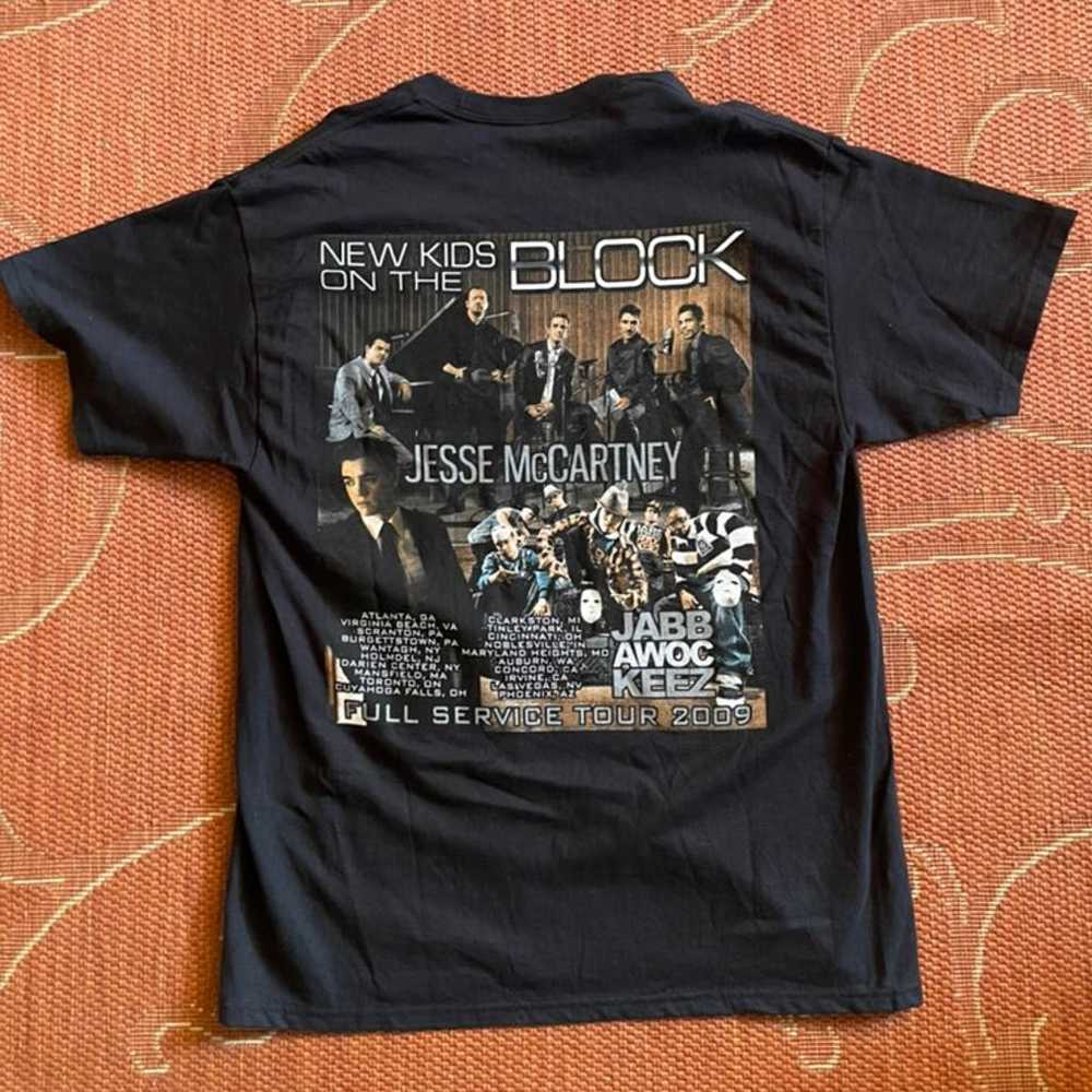 new kids on the block full Service Tour tee 2009 - image 2