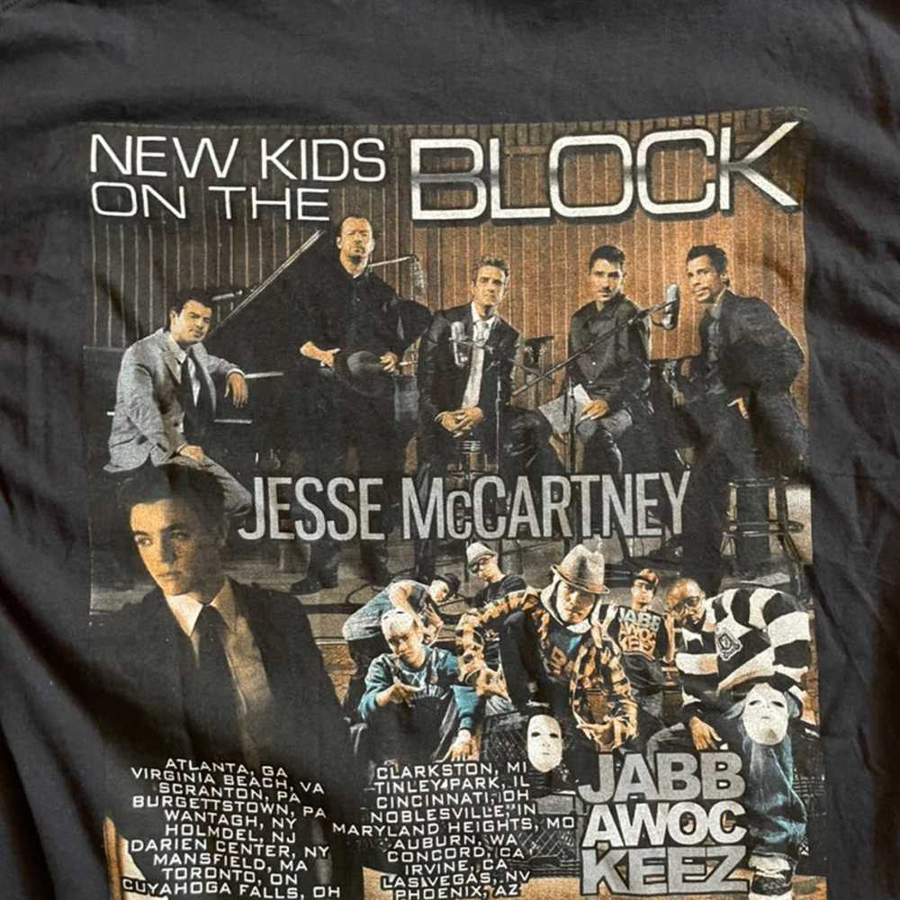 new kids on the block full Service Tour tee 2009 - image 3