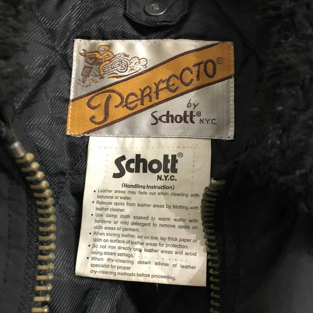 Military × Schott Schott NY nylon bomber jackets - image 5