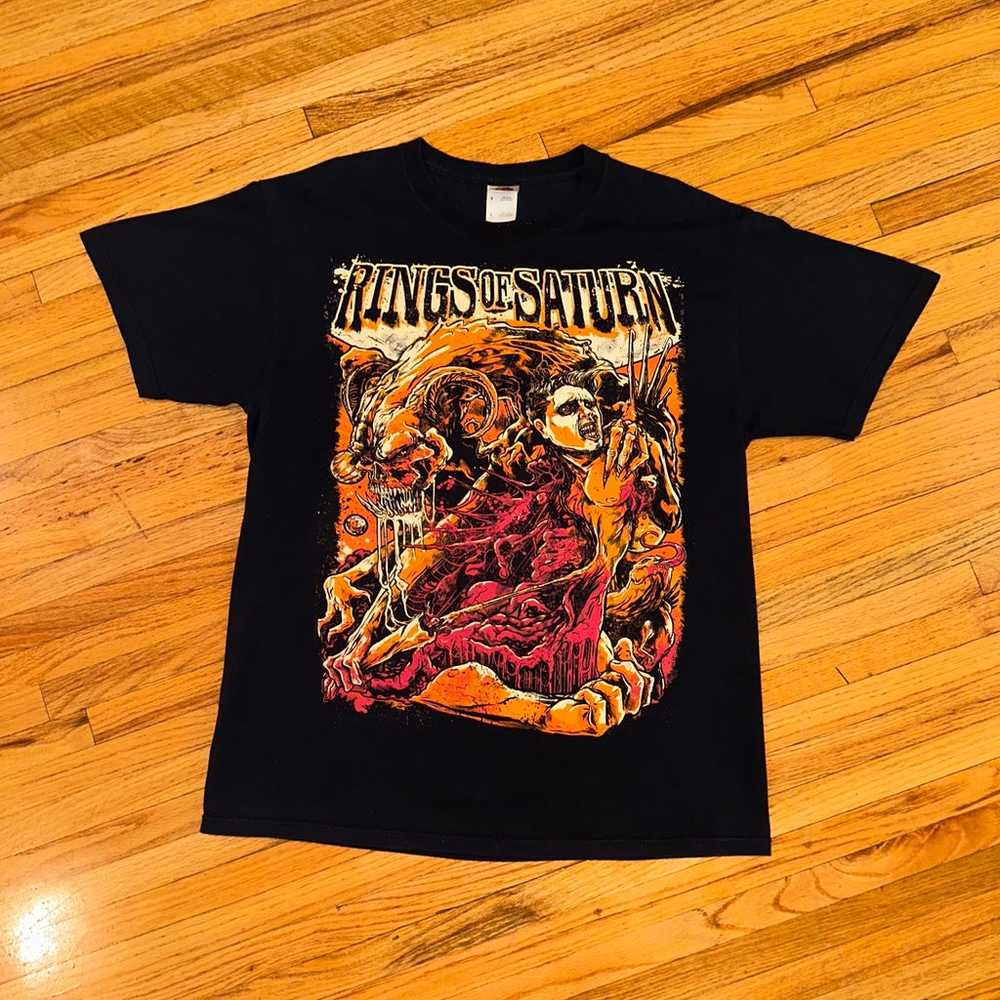 Rings of Saturn Metal Band T-Shirt - image 1