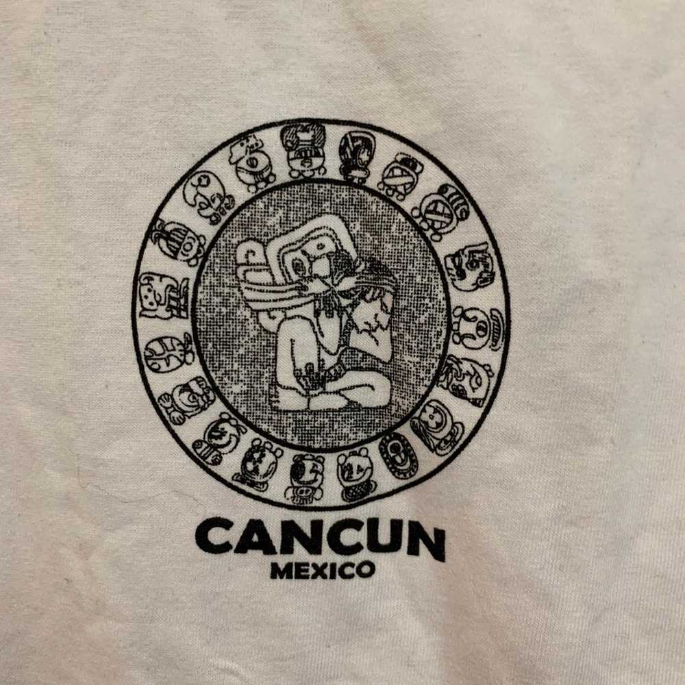 White Mayan tribe Cancun Mexico t-shirt - image 3