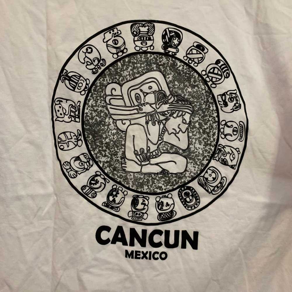 White Mayan tribe Cancun Mexico t-shirt - image 4
