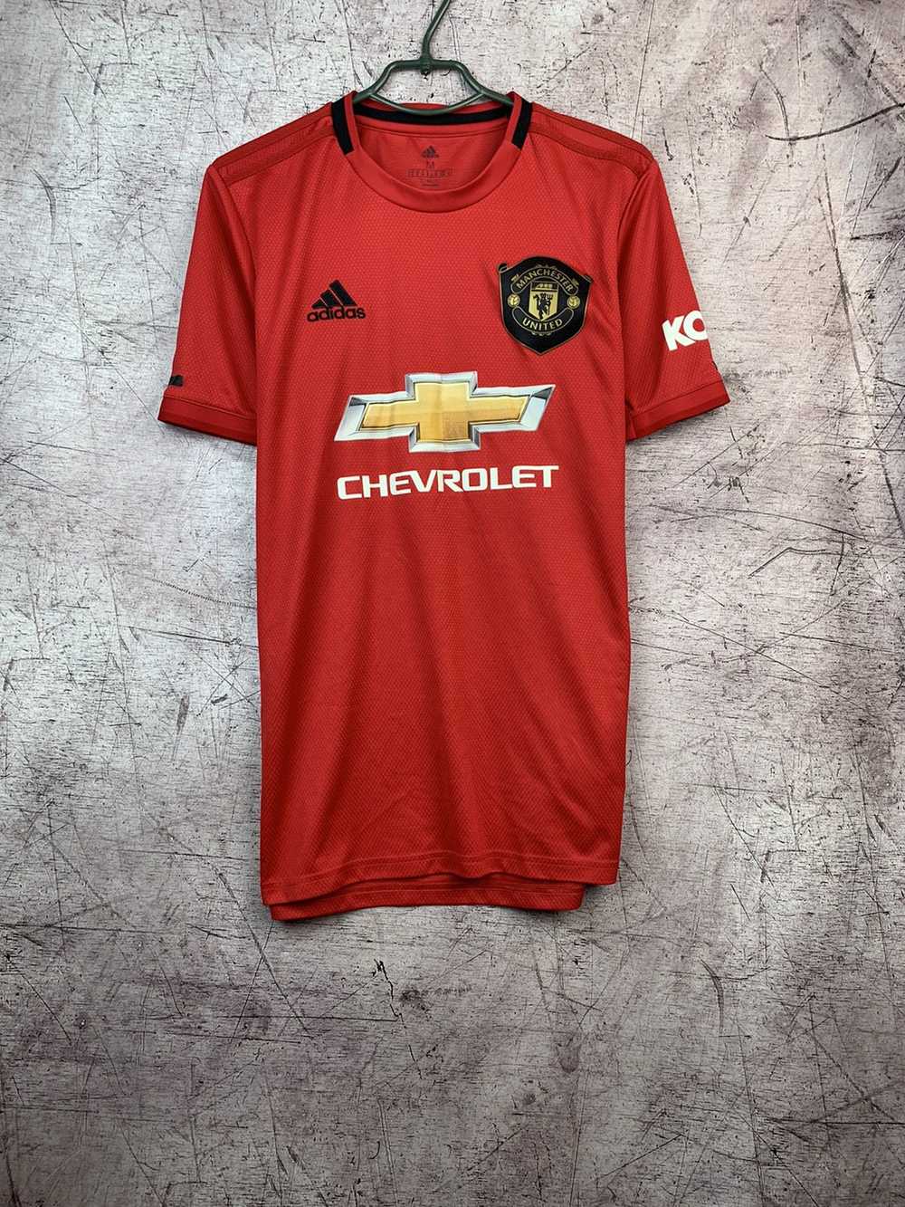 Manchester United × Soccer Jersey × Vintage Adida… - image 1