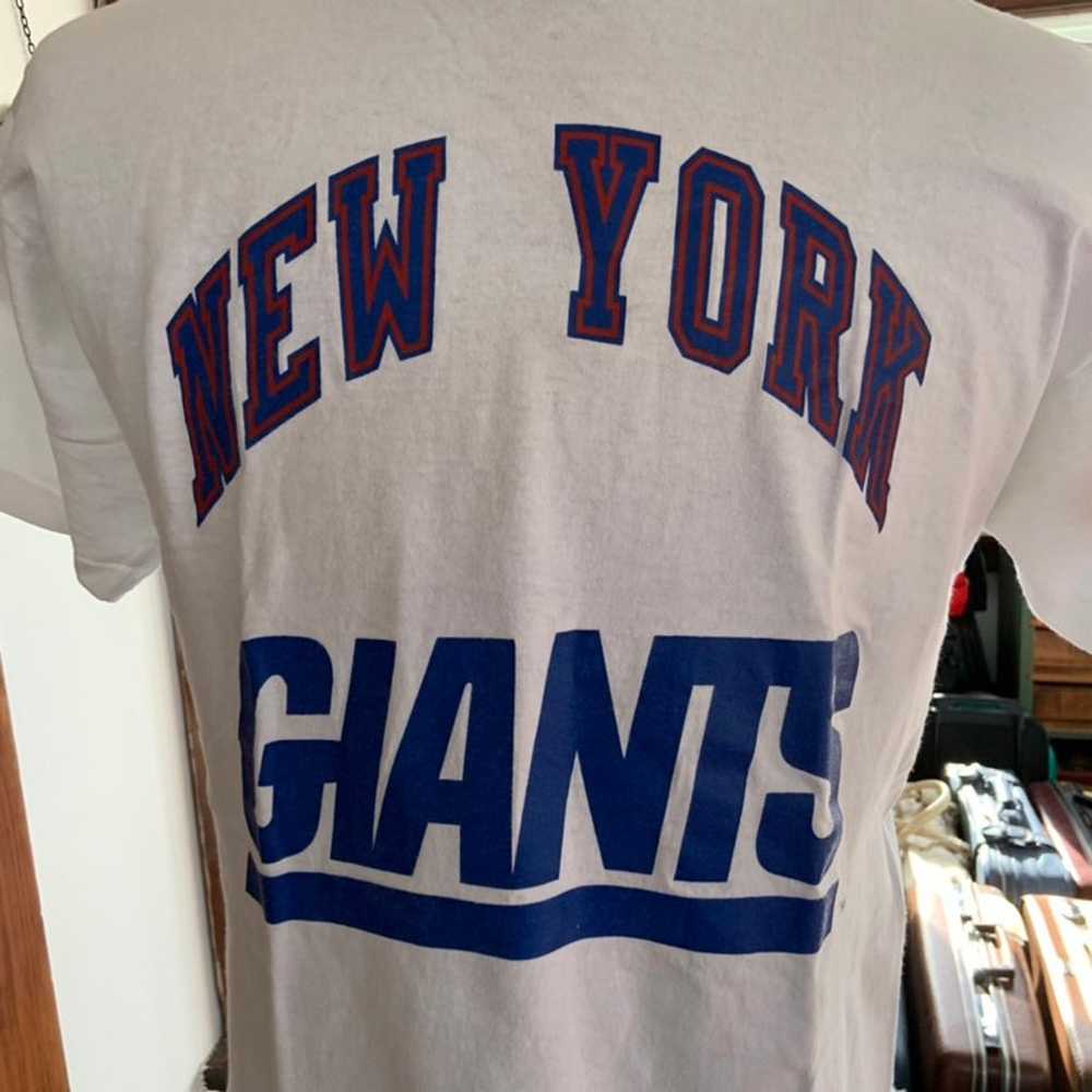 New York Giants NOS 1990's Russell T shirt - image 2