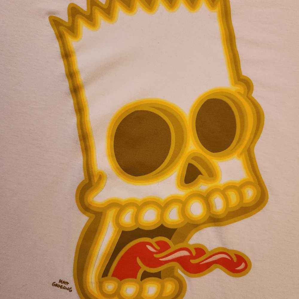 The Simpsons Skull bart t shirt - image 4