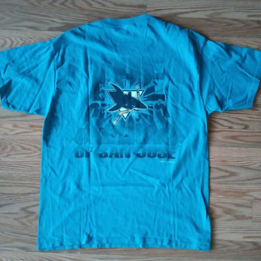 Vintage San Jose sharks t shirt - image 5