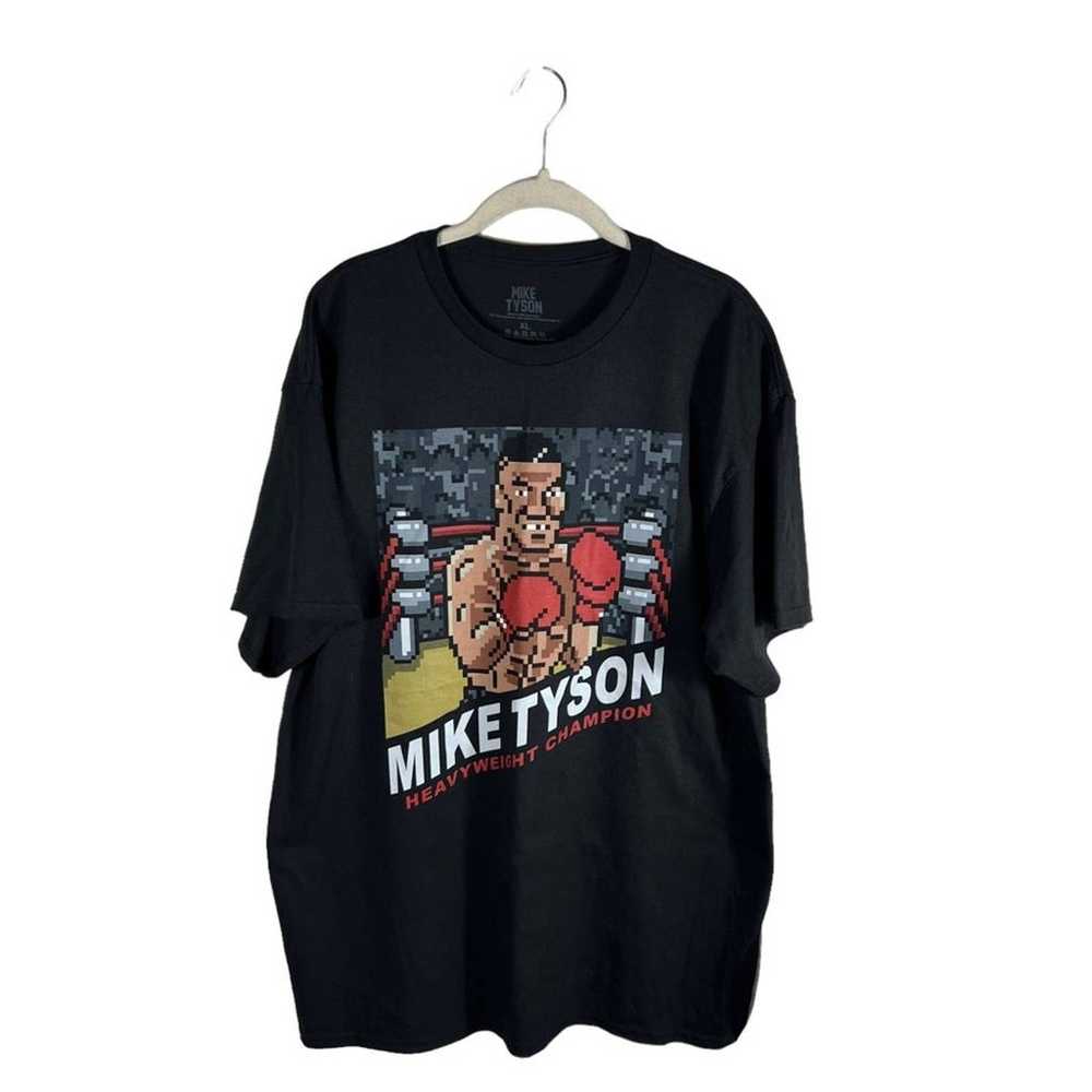 Mike Tyson Heavyweight Champion Pixelated T Shirt - image 1