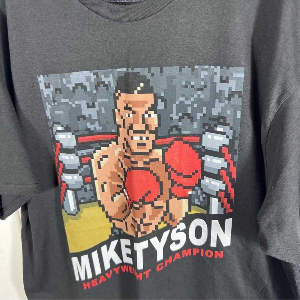 Mike Tyson Heavyweight Champion Pixelated T Shirt - image 6
