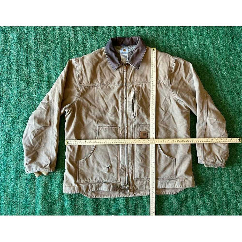 Carhartt Vintage Carhartt Sherpa Lined Canvas Cho… - image 3