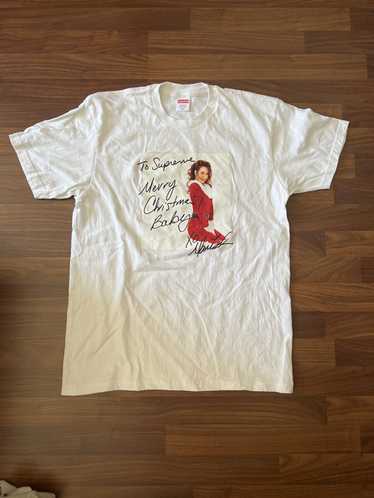 数量限定HOTsupreme Mariah Carey Tee white Tシャツ/カットソー(半袖/袖なし)
