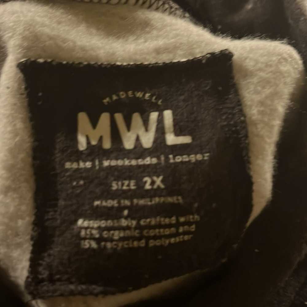 Madewell MADEWELL cotton blend turtleneck sweatsh… - image 2