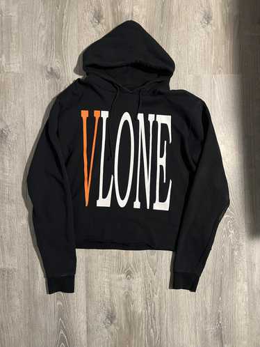 Vlone cropped online hoodie