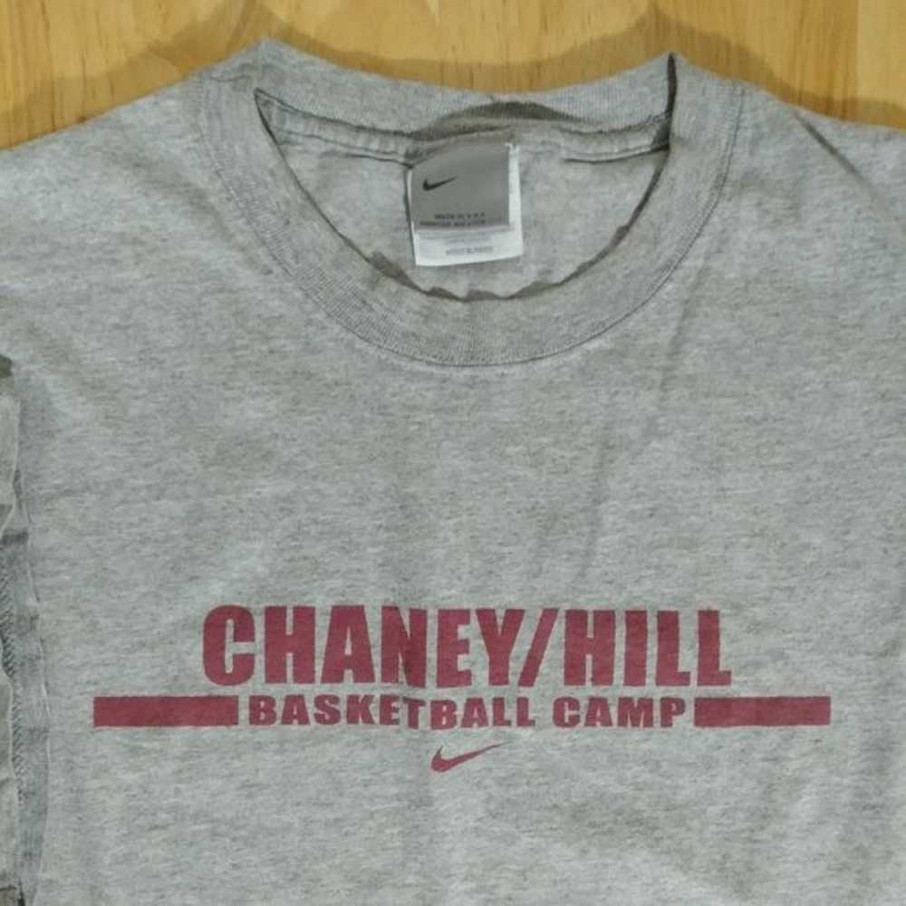 Vintage Nike Chaney/Hill Basketball Camp T-Shirt - image 3