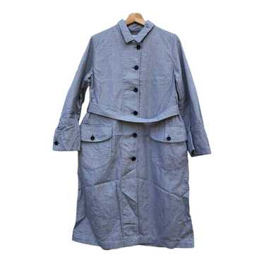 Mink Fur Coat × Uniqlo Ladies TrenchCoat Long Ine… - image 1