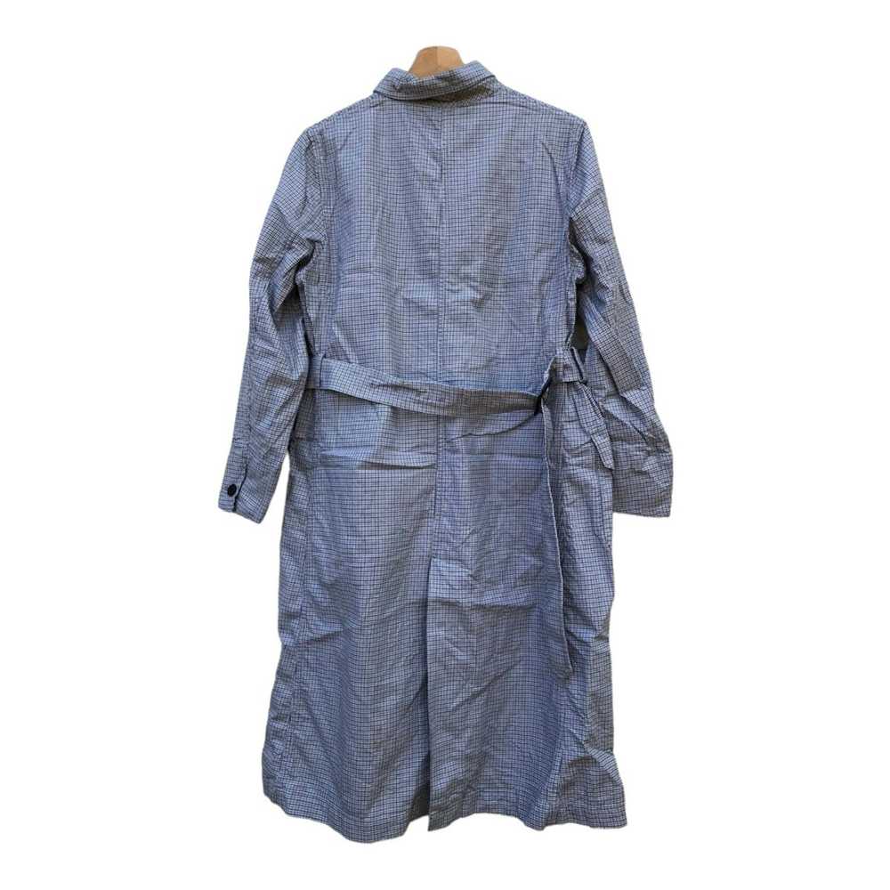 Mink Fur Coat × Uniqlo Ladies TrenchCoat Long Ine… - image 2