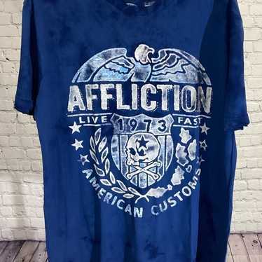 Affliction American Customs  Eagle Graphic Men’s … - image 1